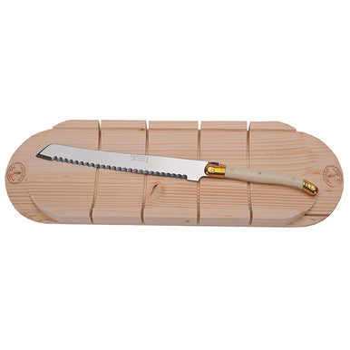 Bread Knife with Baguette Board