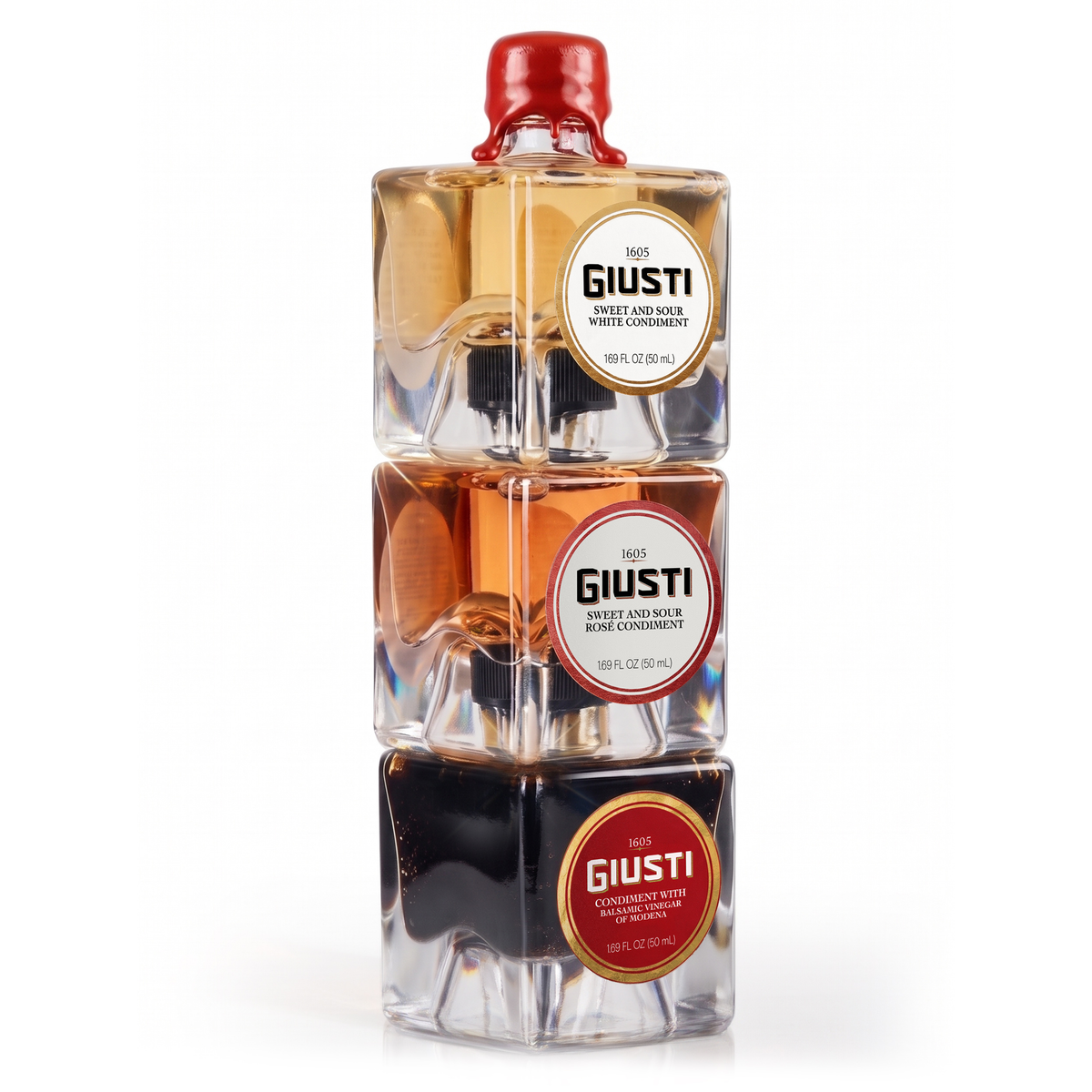 Balsamic Vinegar Trio Set | Rosé, White & Balsamic Condiment