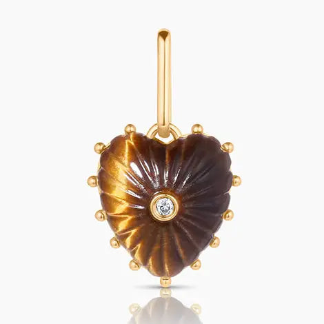 Isabel Tigers Eye Charm