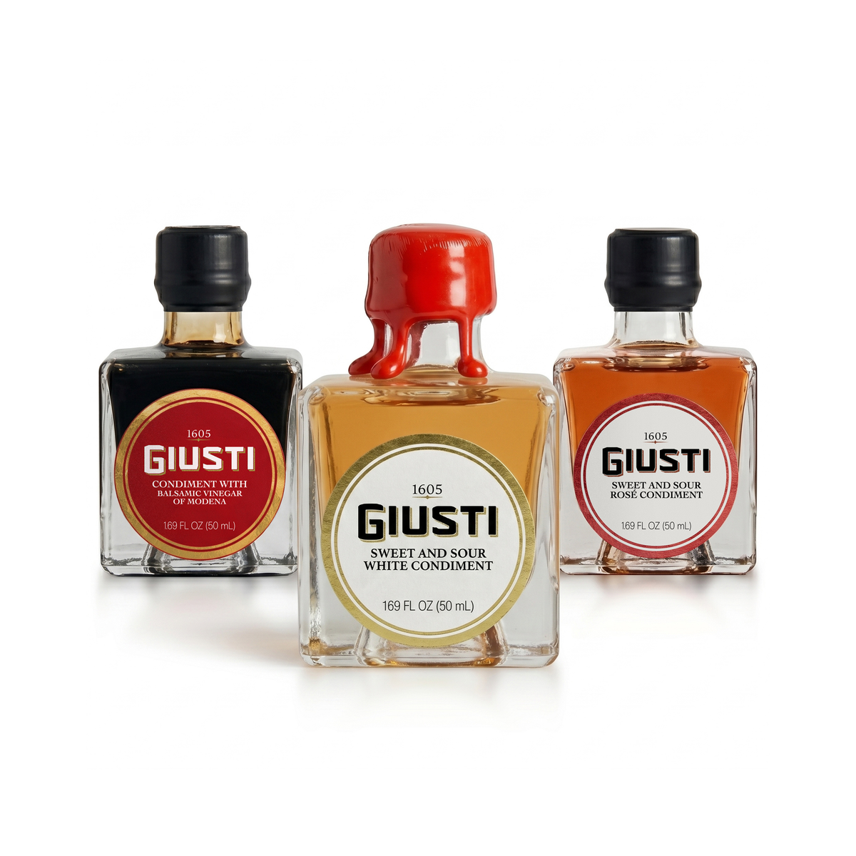 Balsamic Vinegar Trio Set | Rosé, White & Balsamic Condiment