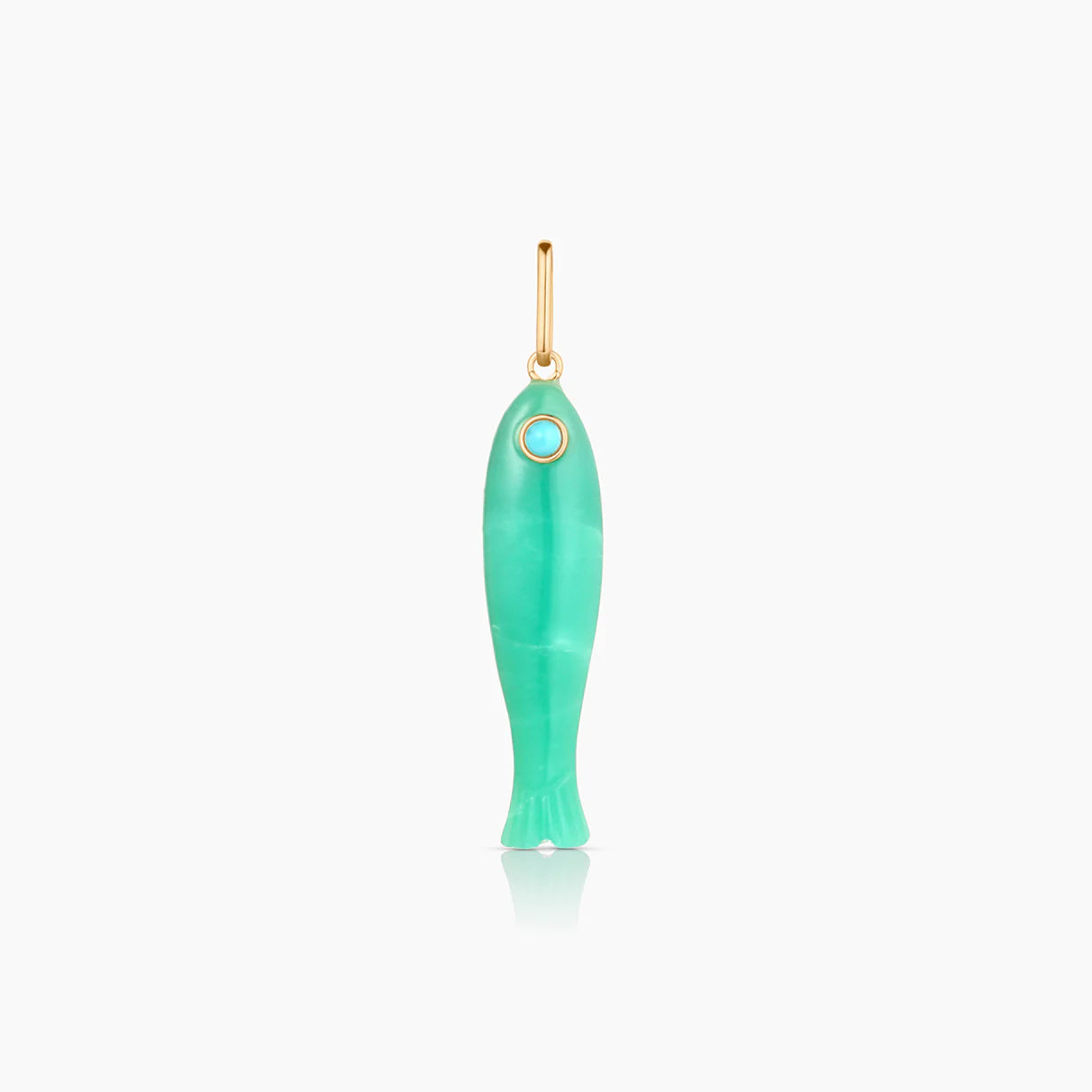 Fortuna Chrysoprase Charm