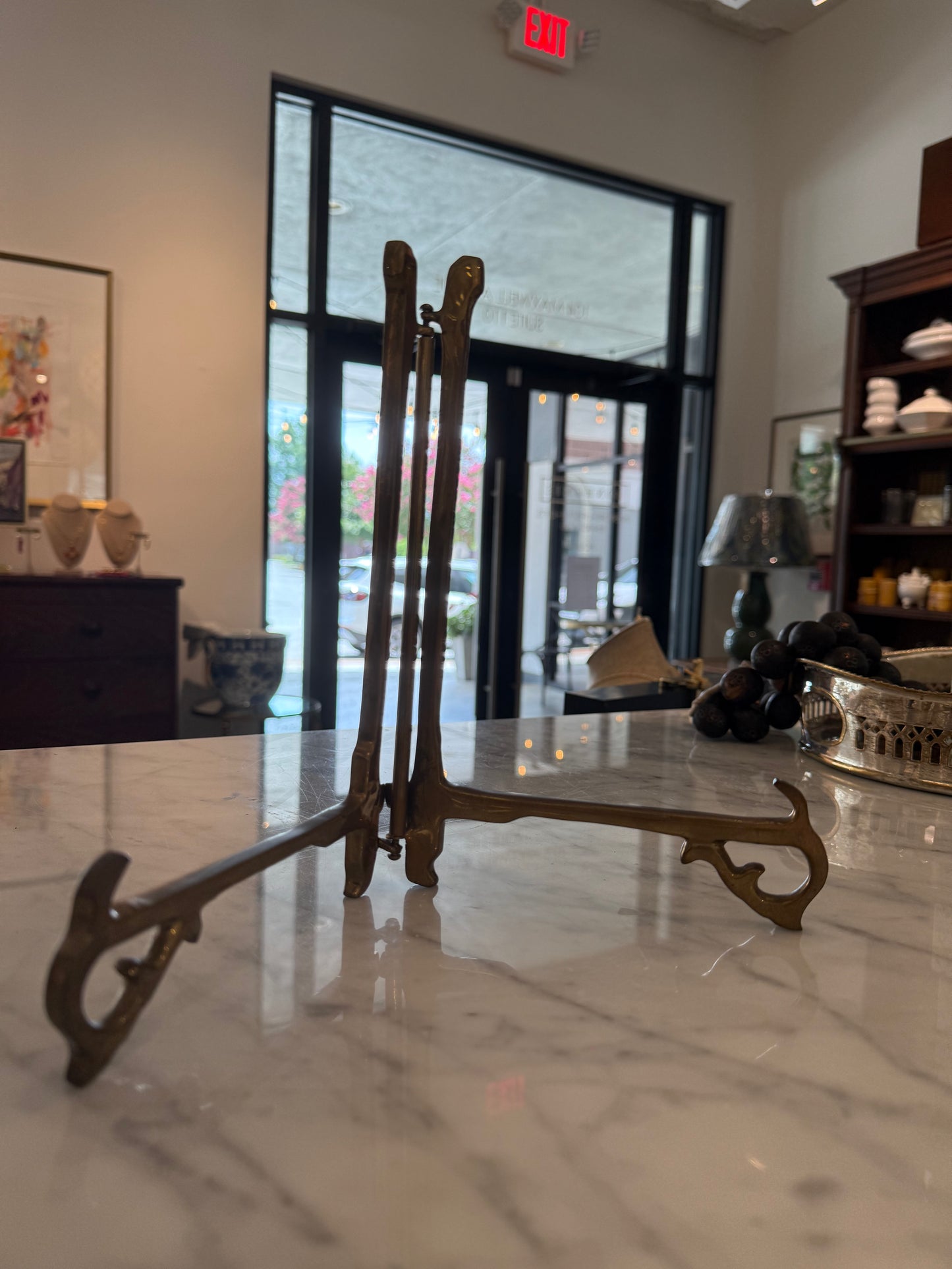 Antique Brass Stand