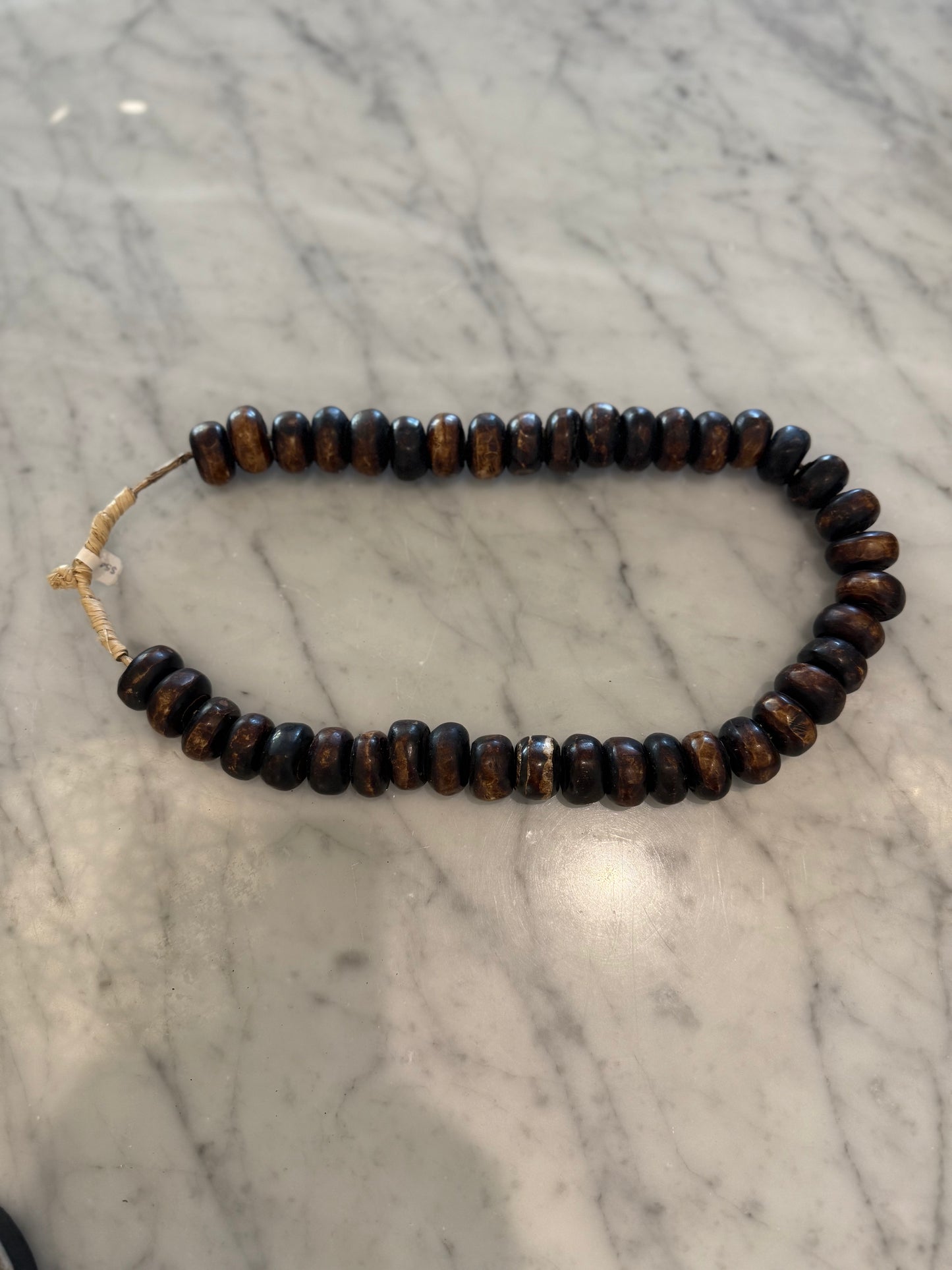 Wooden African Beads- Ebony