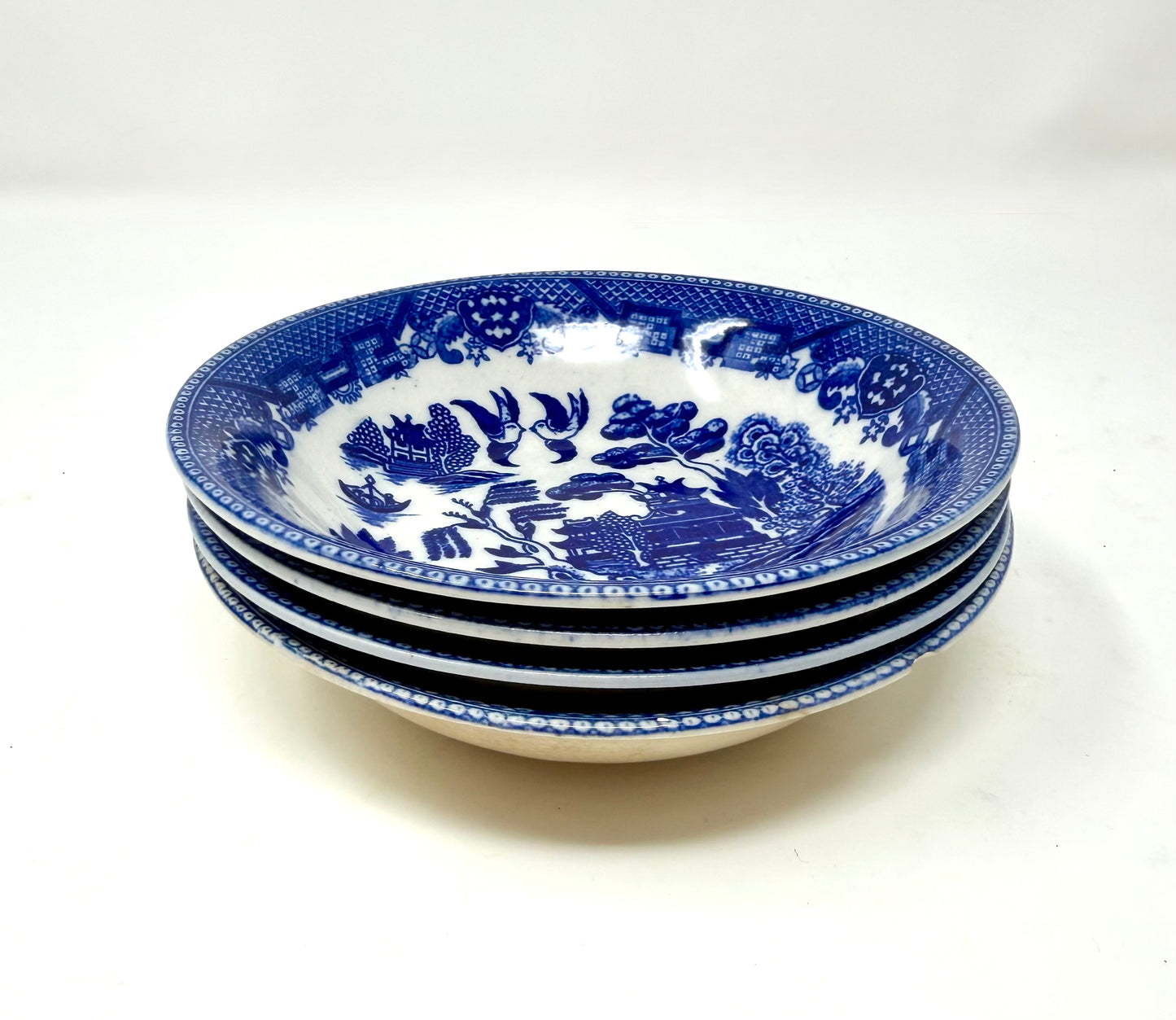 Classic Blue and White Bowl Scene