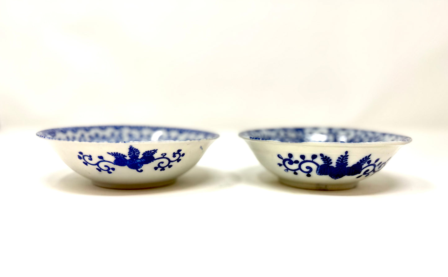 Small Blue and White Bowls