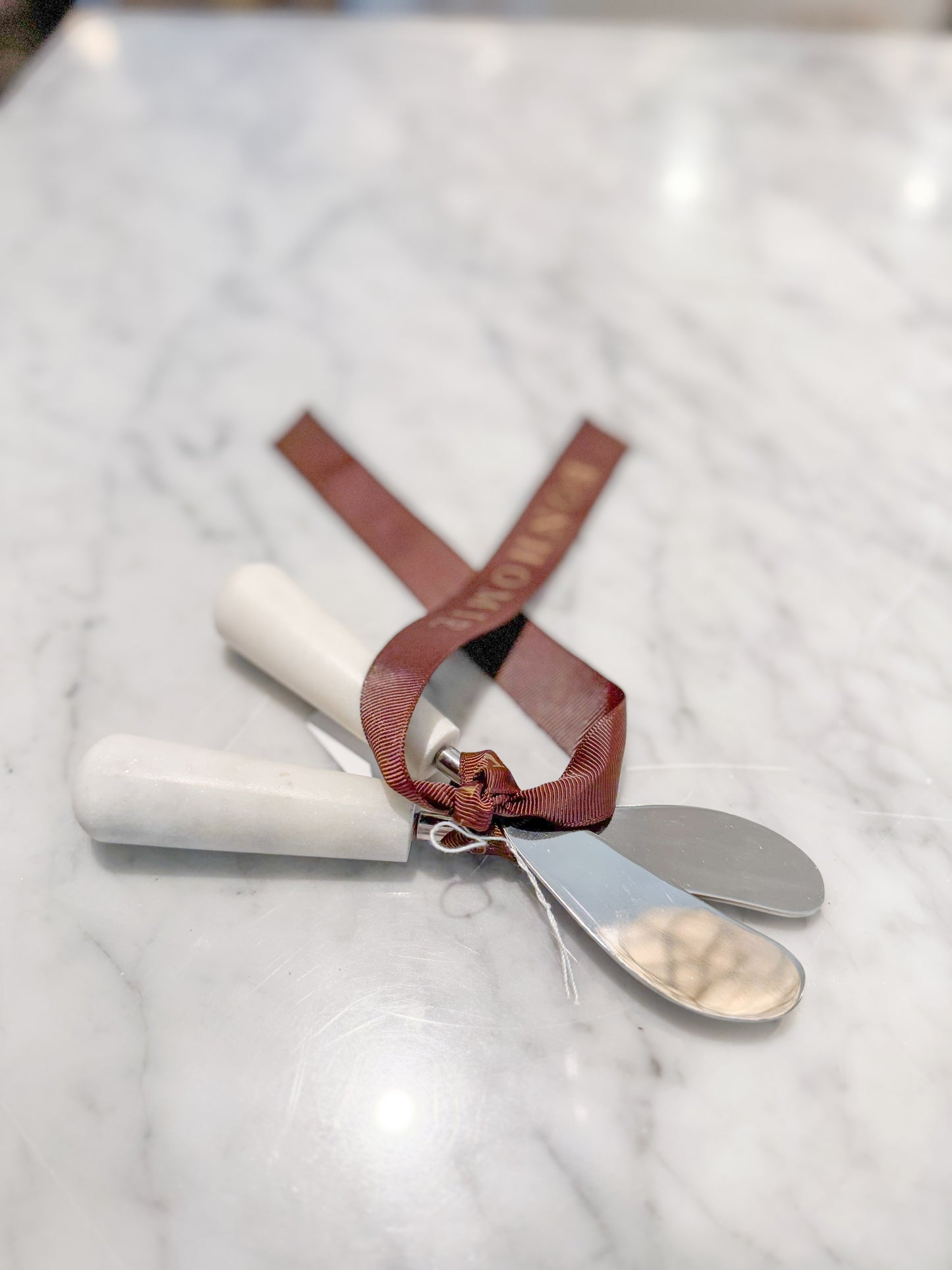 Set of Two Marble Spreaders
