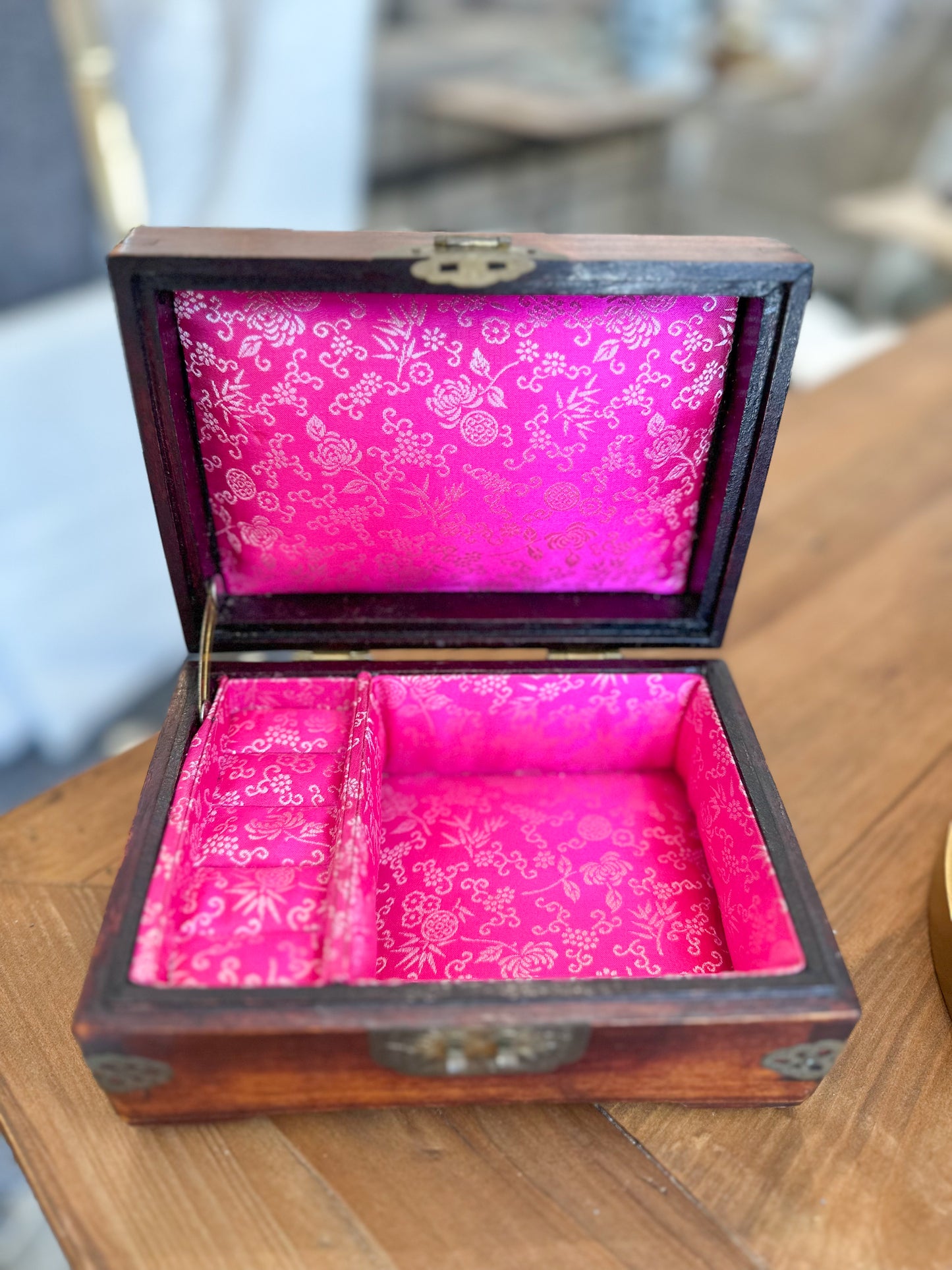 Vintage Asian Jewelry Box