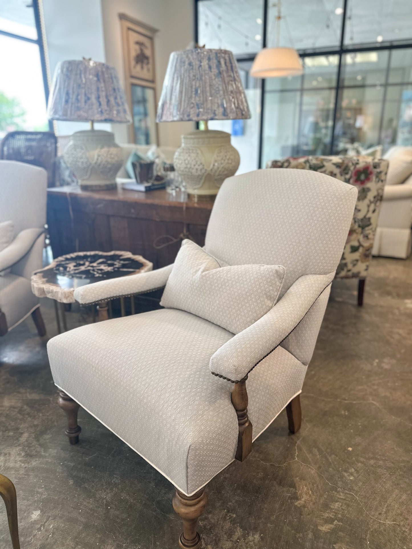 Quatre Point Sky Lumbar Pillow