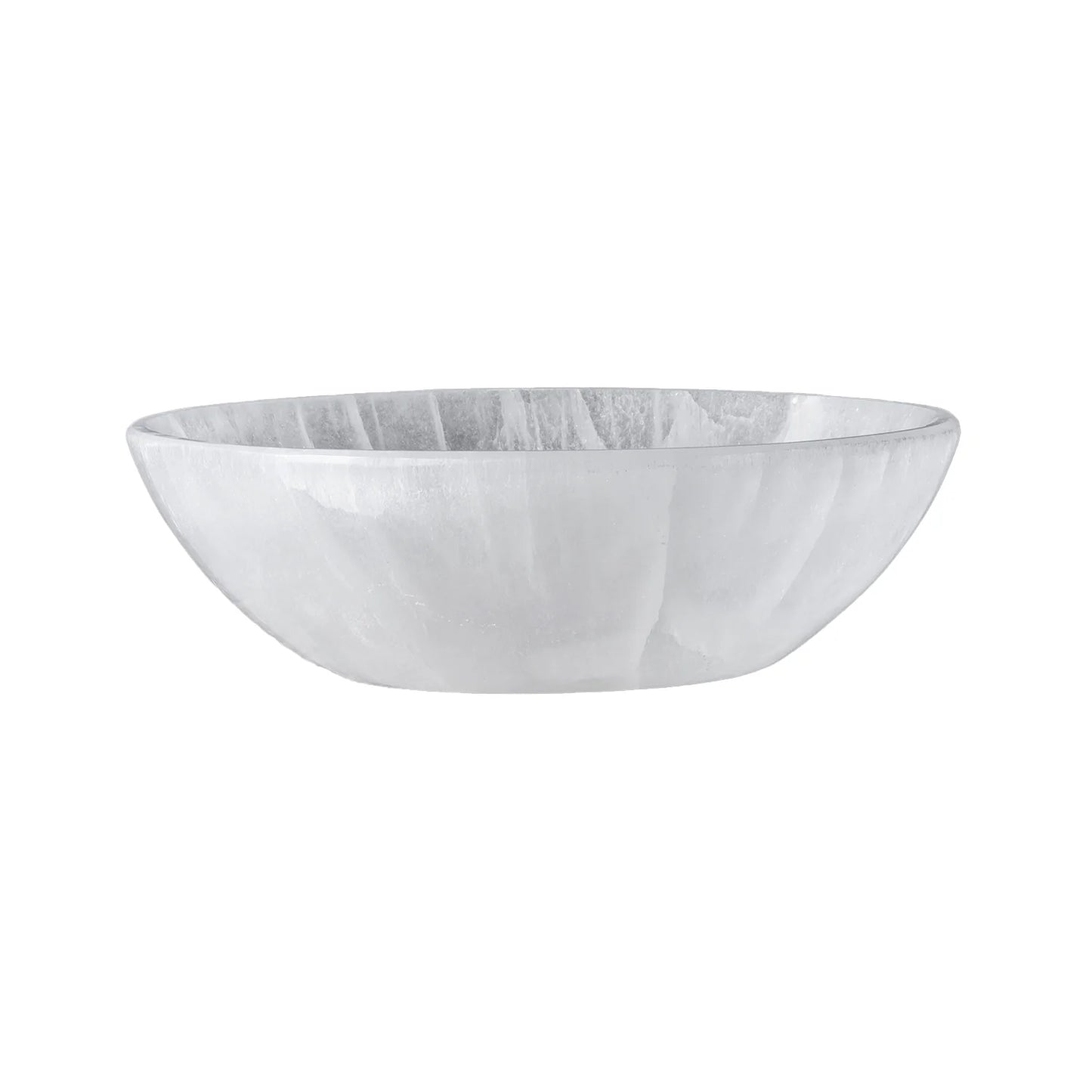 Selenite Round Bowl, Large