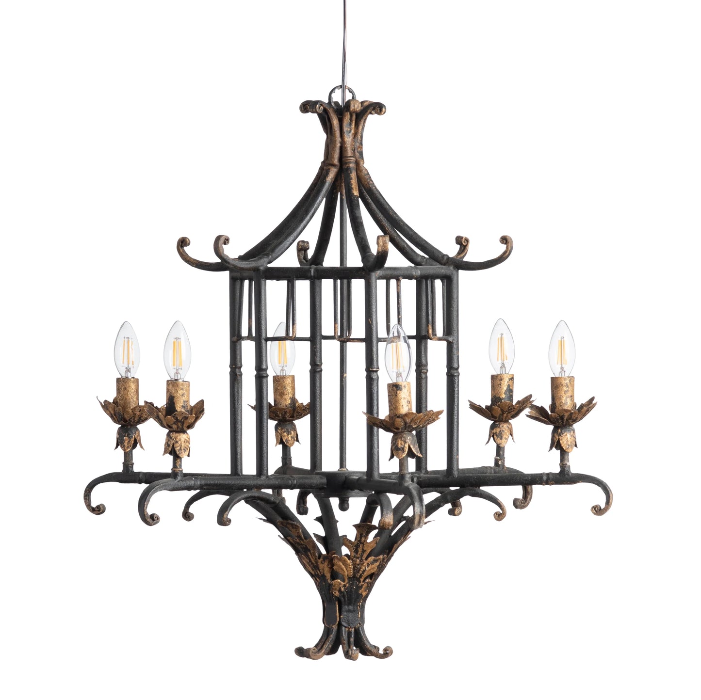 LaTourneau - Pagoda Chandelier