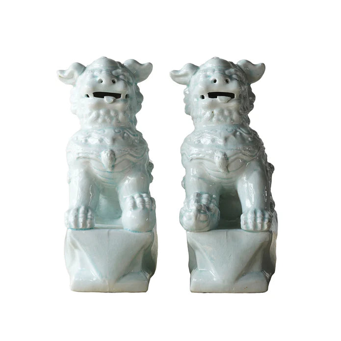 Large Sitting Lions