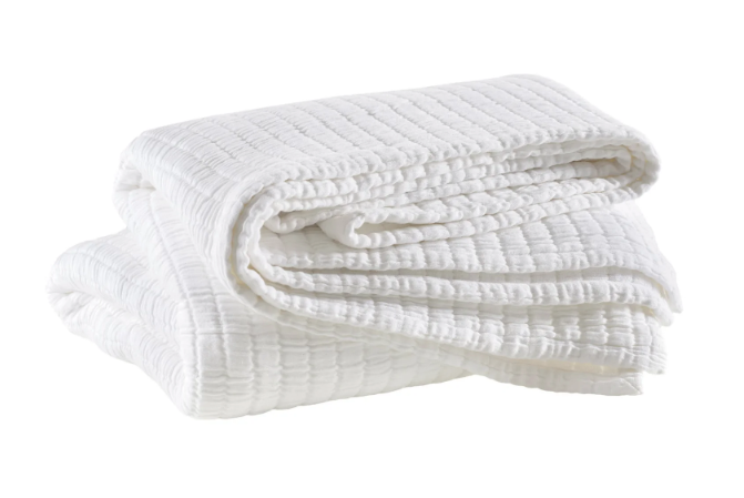 Boyfriend Matelasse - White