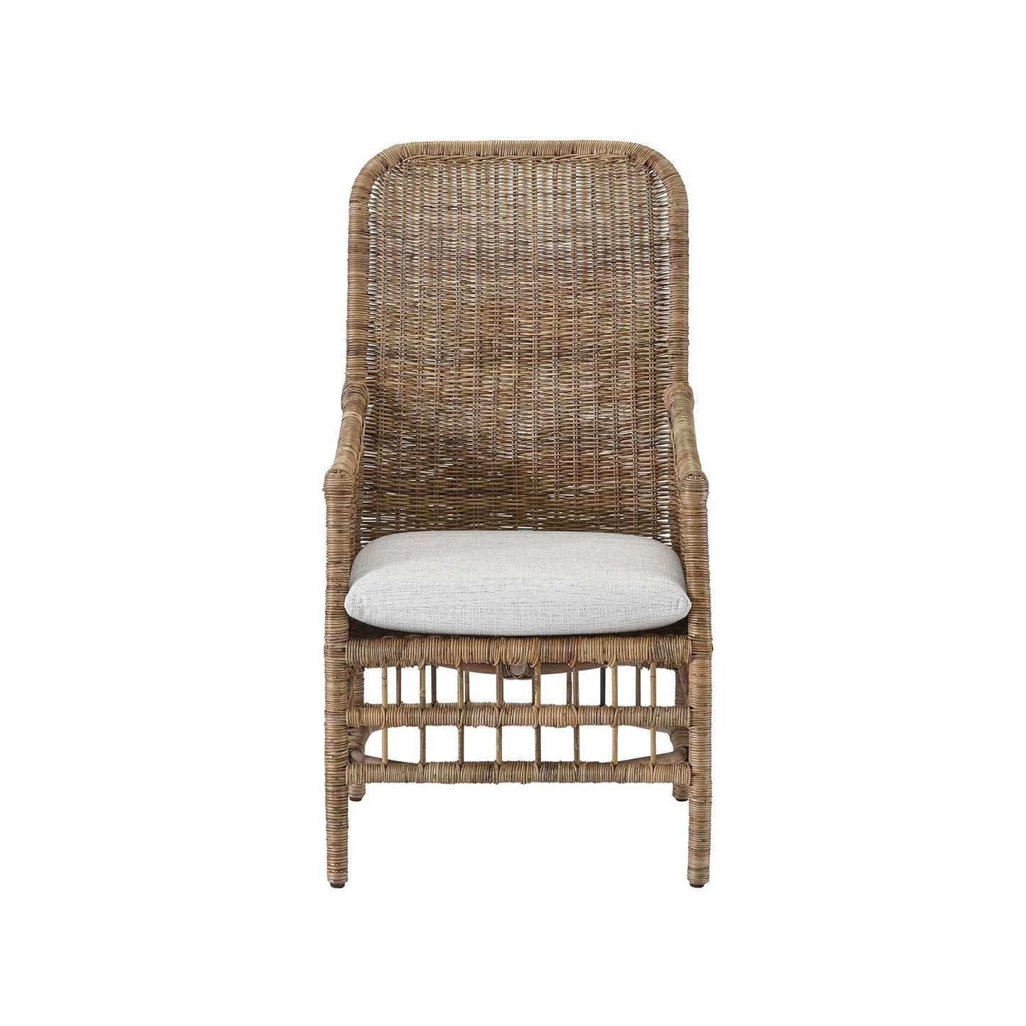 Irving Wicker Arm Chair