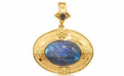 Cleopatra Pendant - Blue Labradorite