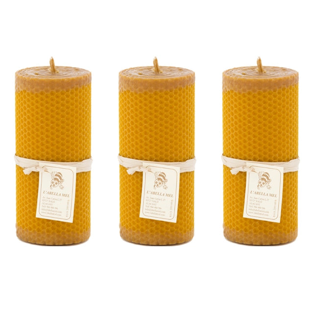 Beeswax Pillar Candle - 6 inch