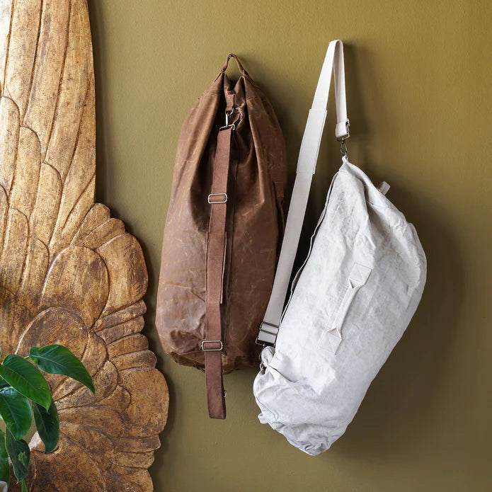 Upcycled Tent Tarp Duffle