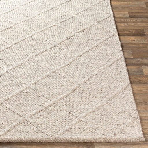 Naples Rug - Cream Wool/ Viscose 9 x 12