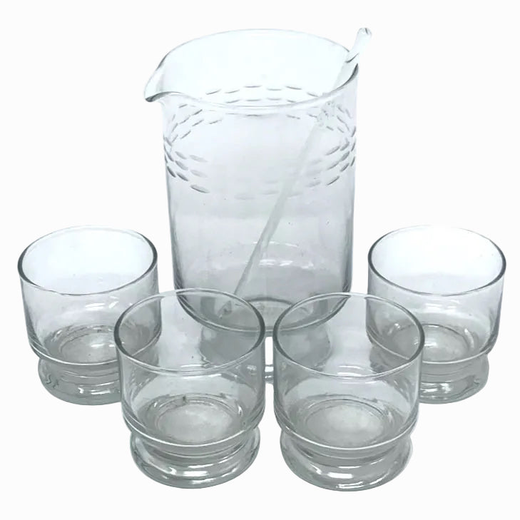 Etched Pitcher
