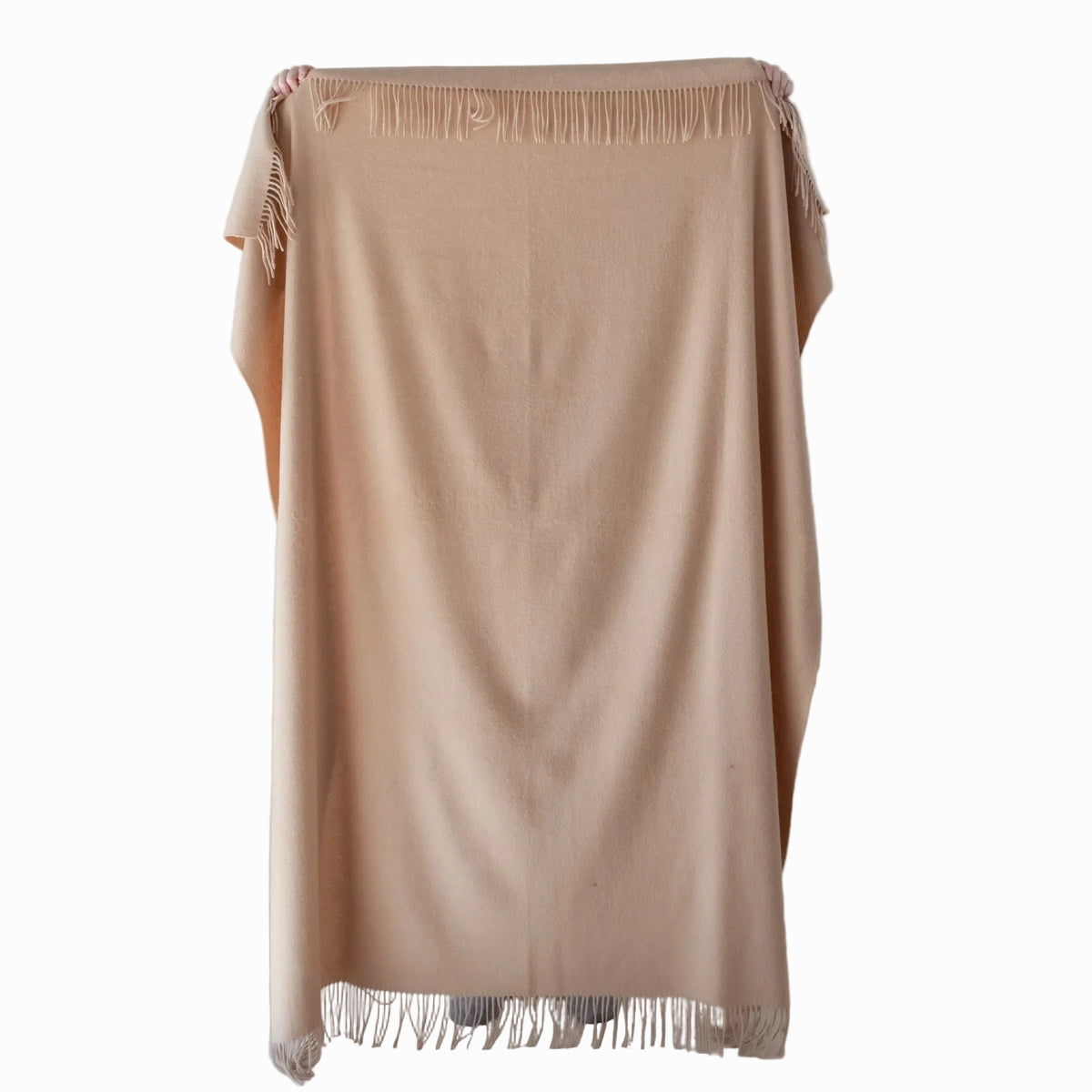 Lambswool Blanket - Camel
