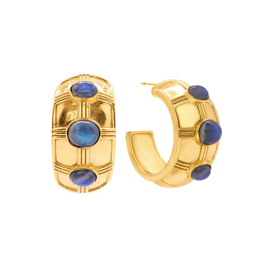 Cleopatra Bold Hoop Earrings