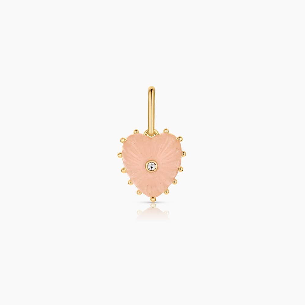 Isabel Pink Jade Charm