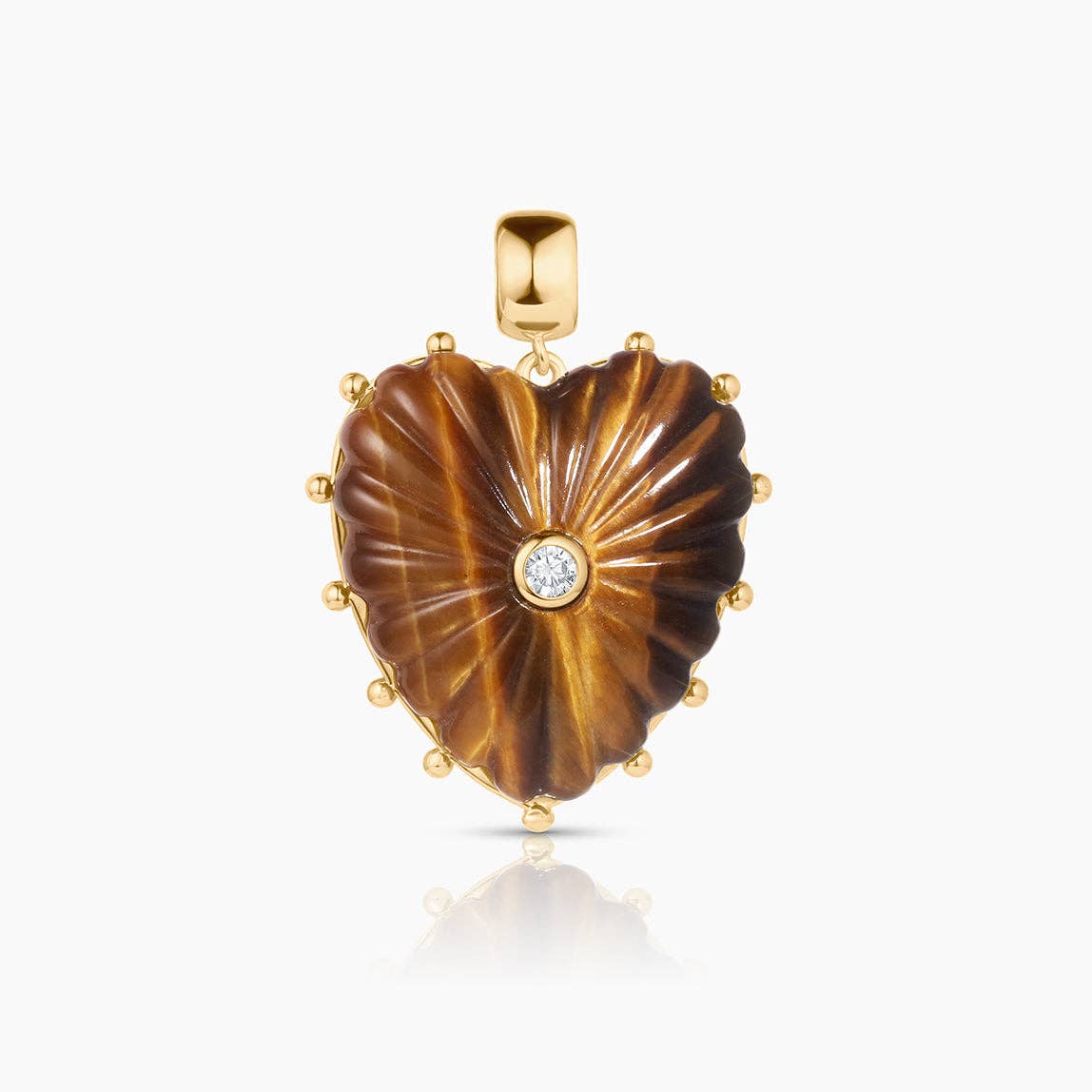 Malene Tigers Eye Bail Charm