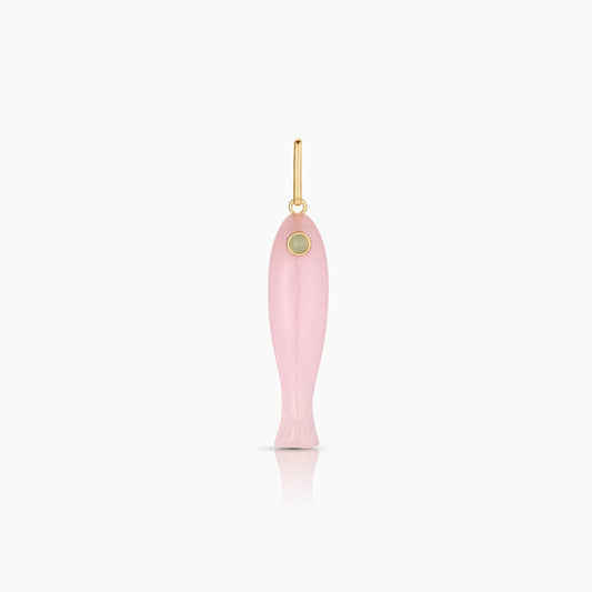 Fortuna Pink Jade Charm
