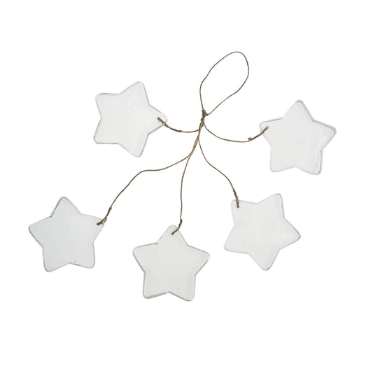 Glass Star Cascade Ornament