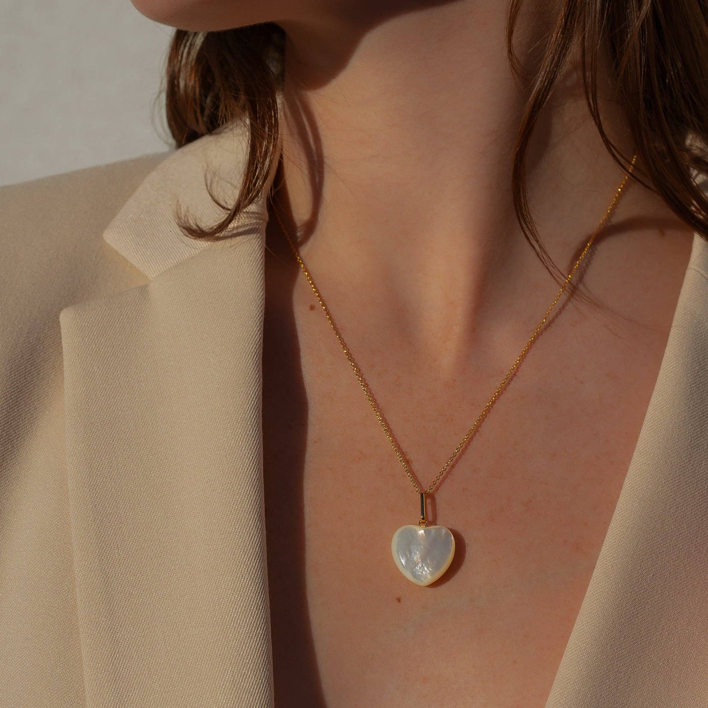 Gemma Mother Of Pearl Charm