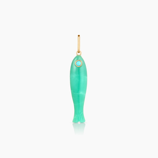 Fortuna Chrysoprase Charm