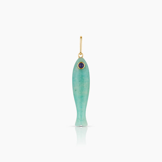 Fortuna Amazonite Charm
