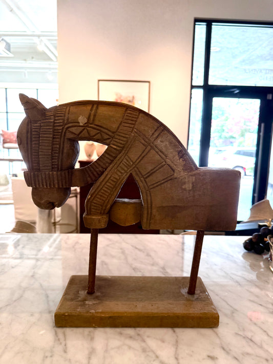 Wood Carving on Stand Medium