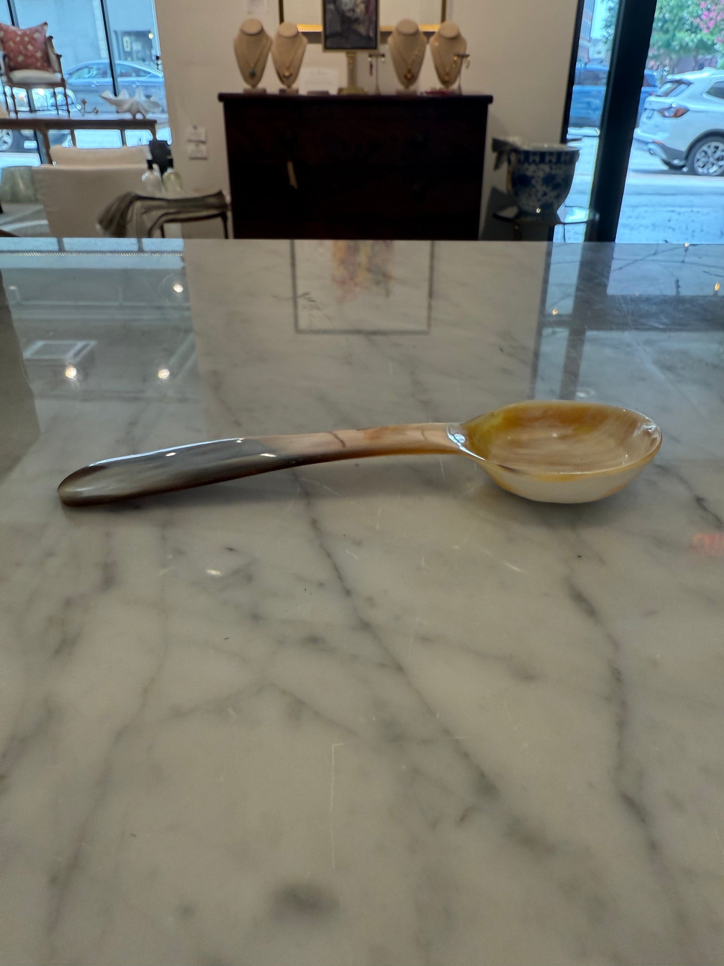 Cow Horn Spoon