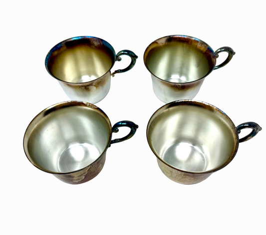 Silverplated Punch Cups