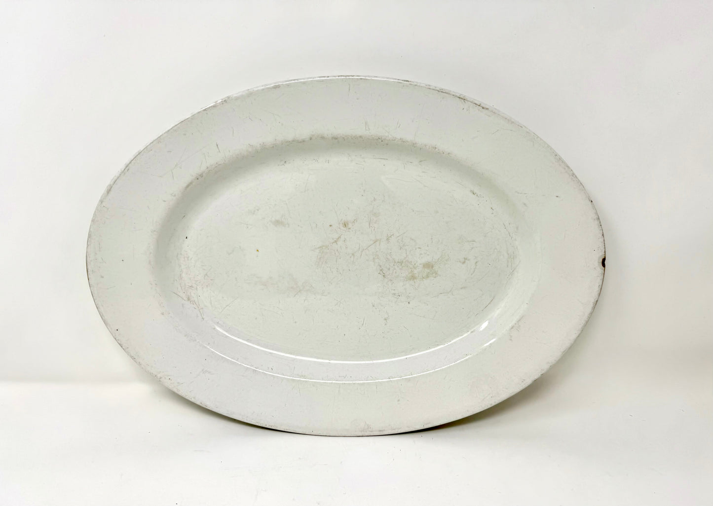 Small-Medium Oval Ironstone Platter