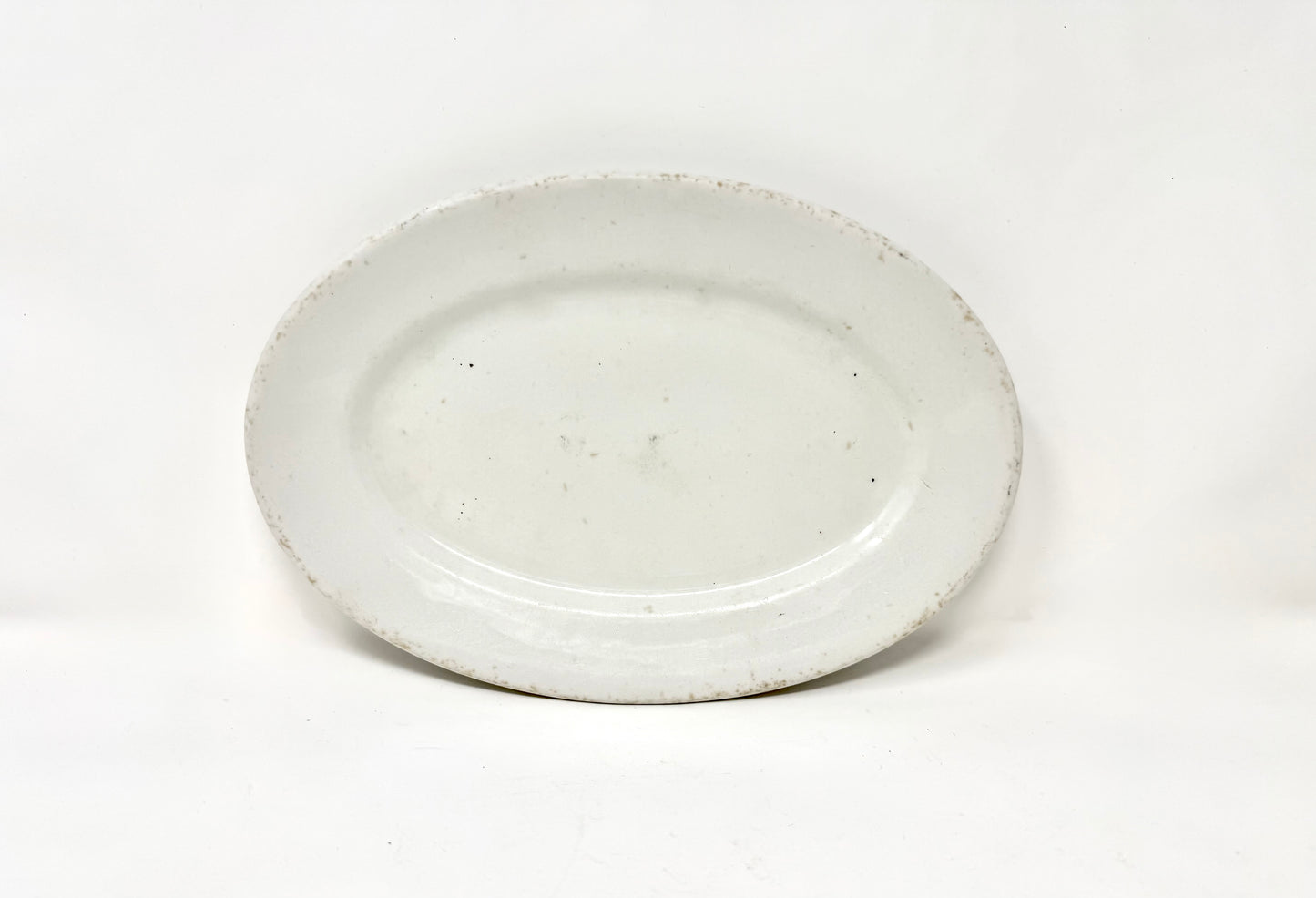 Small Oval Ironstone Platter