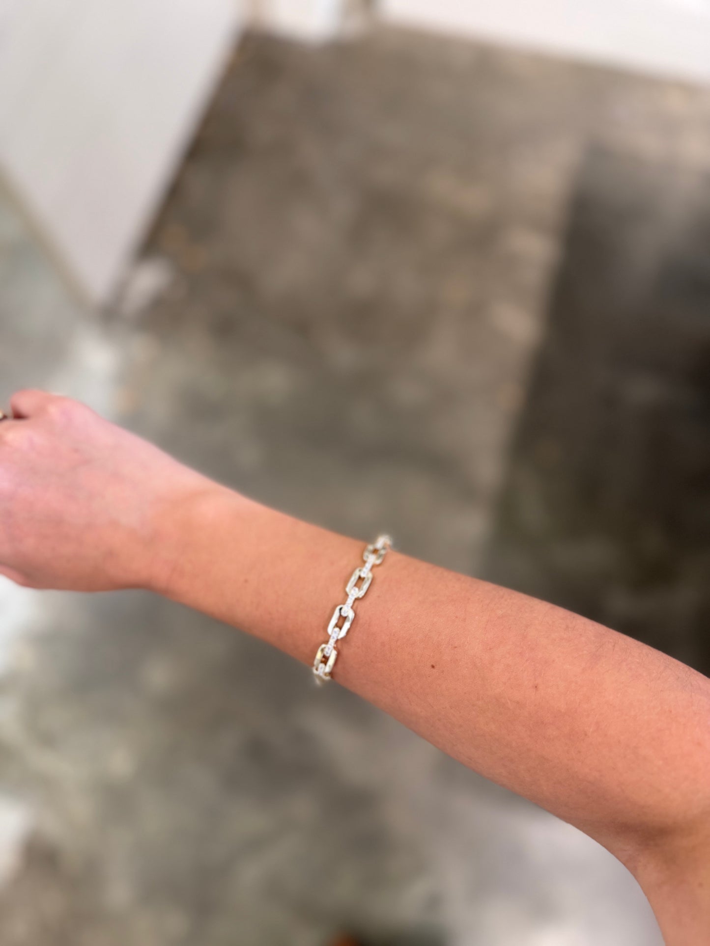 Clasp Chain Bangle