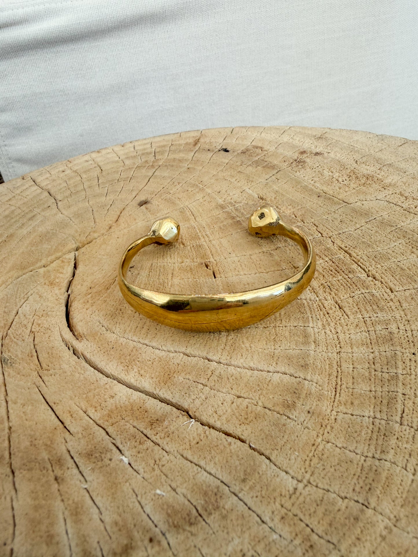 Brass Bangle Bracelet