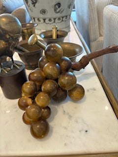 Vintage Wooden/Grape Vine Grapes