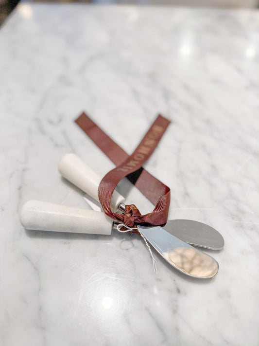 Set of Two Marble Spreaders