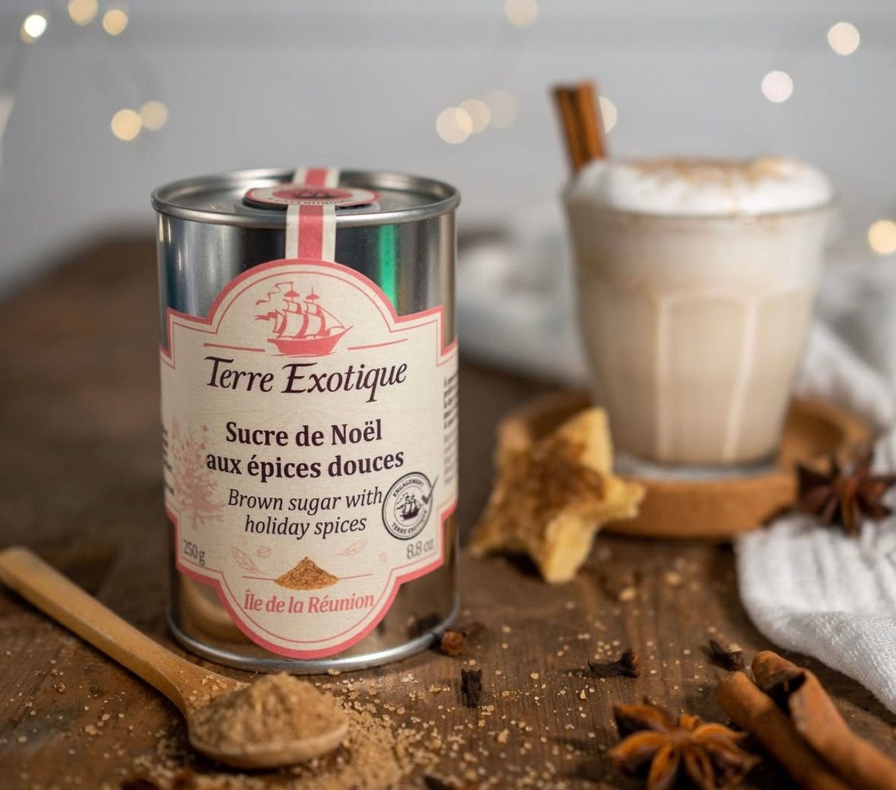 Terre Exotique Brown Sugar with Holiday Spices