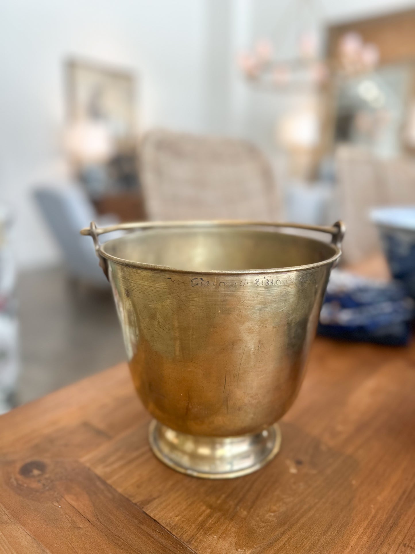Small Brass Bucket