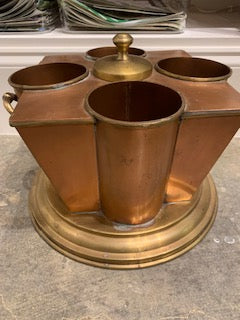 Copper and Brass Wine Chiller