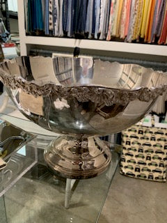 Silver Plate Punch Bowl