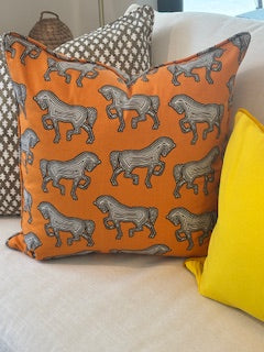 Fire Horse Pillows - Pair
