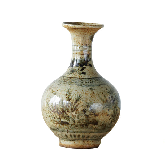 Jingdezhen Hand-Painted Bud Vase