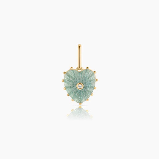 Isabel Amazonite Charm
