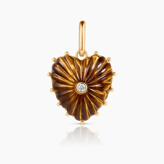 Malene Tigers Eye Clip Charm