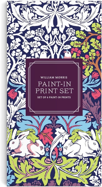 William Morris Paint-in Print Set