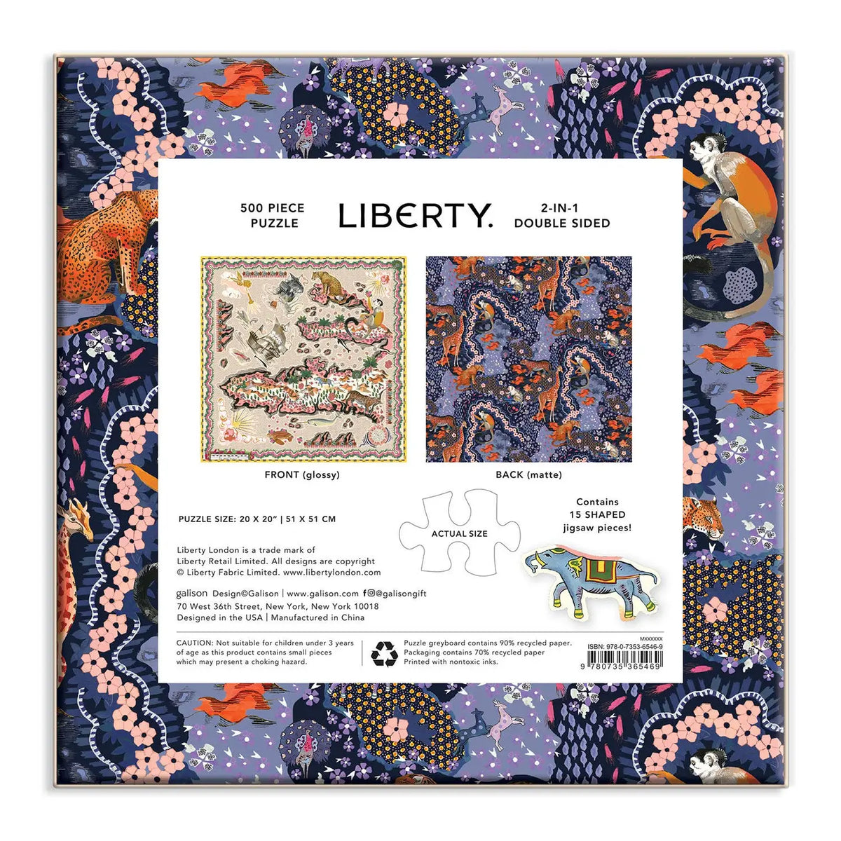 Liberty Maxine 2-Sided Puzzle